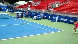 BMW Malaysian Tennis Open 2ndRound#2 B.Jovanovski (SRB) v U.Radwanska (POL) 020311