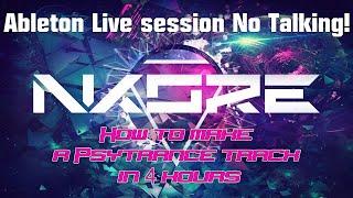 How to make Psytrance - Making a track in 4 hours with N-kore