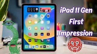 Ipad 11th Generation First Impression, A16 Bionic Chip , 128 GB ROM ,Price In India #ipad11gen