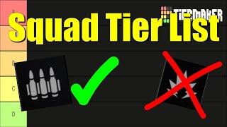 Enlisted Squad Tier List!