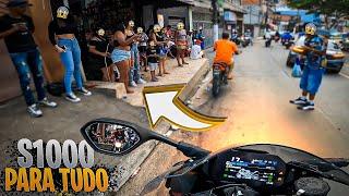 PIÃO DE S1000RR NO DESACATO NA QUEBRADA