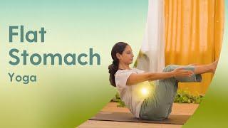 15 Mins Flow for Flat Stomach, Strong Core & Self Confidence | English | Manipura Chakra Work