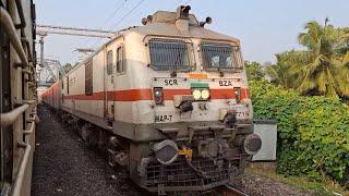 VISAKHAPATNAM TO ANAKAPALLE SMALL TRAIN JOURNEY ON BOARD SIMHADRI EXPRESS