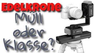 Edelkrone nach 30 Tagen - SliderONE & HeadONE Müll oder Klasse?