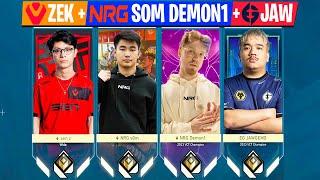 The All Star Lobby! S0m, Demon1, Zekken & Jawgemo Vs Eggsterr & G2 icy... | VALORANT