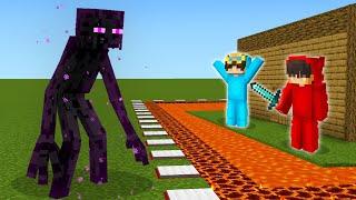 Mutant Enderman VS The Most Secure Minecraft House