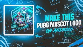 How To Make Pubg Gaming Logo Tutorial On Android || 2023 Best Gaming logo Edit  || Mascot logo