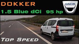 DACIA DOKKER (2020) 1.5 dCi (95 hp) Acceleration & Top Speed