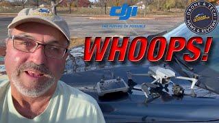 DJI Air 3 November Firmware Update and oh yes, a Crash too!