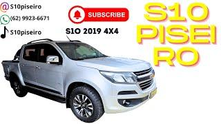 VENDE-SE Chevrolet S10 LTZ diesel 4 por 4 automática cabine dupla ano 2019#toyotahilux