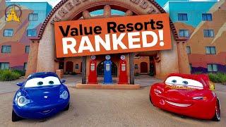 Ranking Disney World Value Resorts from Best to Worst