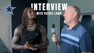 CeeDee Lamb Contract Signing Interview | Dallas Cowboys 2024