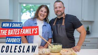 Papa Bill's Family Favorite Coleslaw Recipes | Mom Bates Makes Easy Southern Coleslaw