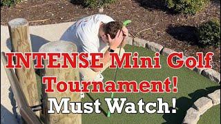 INTENSE Mini Golf Tournament! | MUST WATCH | Red Dragon Cove Adventure Golf Myrtle Beach, SC