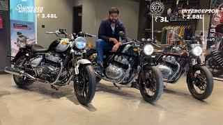 RE New Meteor 650 Vs Interceptor Vs Continental GT 2023 | Which one to Buy ? Comparison