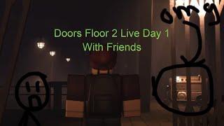 My First Doors Floor 2 Experience ft@Skoolitz  | Doors Floor 2 Stream 1 (Live)