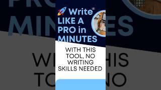  Write LIKE A PRO in MINUTES with Copy.ai! (No Writing Skills Needed!) | TechDash #Shorts
