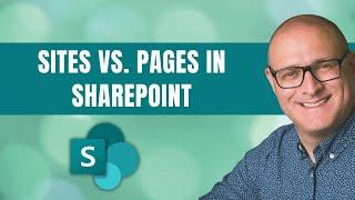 Sites vs. Pages in SharePoint