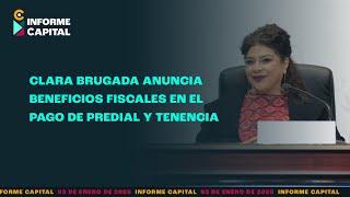 CDMX brinda beneficios fiscales en el pago de impuestos | Informe Capital | 03 enero