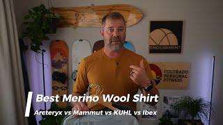 Best Wool T Shirt 2024 - Arc'Teryx vs Ibex vs KUHL vs Mammut