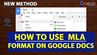 How to Use mla Format on Google Docs 2024 [New Method]