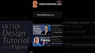 Best free UI UX course that you must learn #shorts