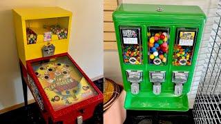 Candy Machine & GUMBALL MACHINE COLLECTION!- QUARTER ACTION!