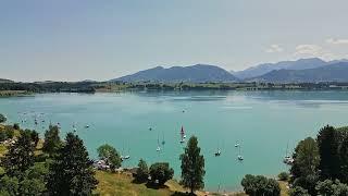 Radtour um den Forggensee