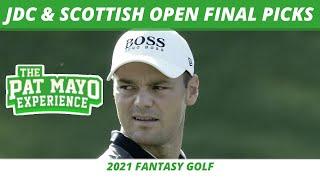 2021 John Deere Classic Classic & Scottish Open Bets, DraftKings Ownership, Weather | DFS GOLF PICKS