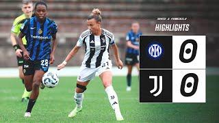 HIGHLIGHTS SERIE A | Inter 0-0 Juventus Women