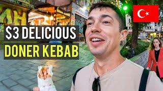 $3.50 DELICIOUS Doner Kebab in Istanbul 