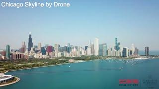 Beautiful Chicago Loop Skyline Captured by 4k Drone Chicago Scene Homes Ted Widen