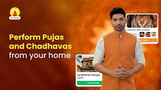 Offer Pujas and Chadhavas in famous temples of India from home
