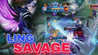 LING BEST MONTAGE ️ LING SAVAGE BUILD