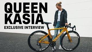 Kasia Niewiadoma's Interview After Winning TDFF