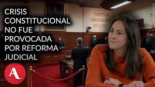 Desacato a suspensiones judiciales es 'correcto' porque son ilegales: Vanessa Romero