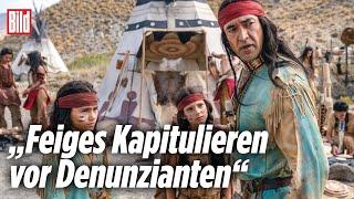 Verlag kassiert Winnetou-Buch, weil es rassistisch sein soll | Joachim Steinhöfel bei BILD Live