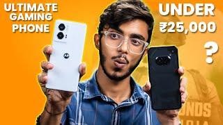 Nothing Phone 2A vs Motorola Edge 50 Fusion Gaming Test| Ultimate Gaming Phone at ₹25,000?