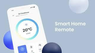 Smart Home Configuration Remote App UI Design Adobe XD - #figma #adobexd #ui #design #app #designer