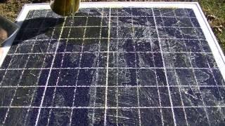 Solar Panel Glass Repair