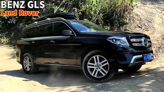 Китайский внедорожник 4X4: BENZ GLS450 VS Prado, JEEP Cherokee полон мощи! #offroad #Benz