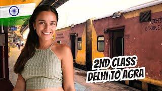 We NEVER Expected This! - Delhi to Agra Second Class Sleeper Train Journey 