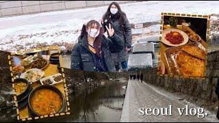 Follow Me to Seoul! | Traditional Food & Markets + SNOW