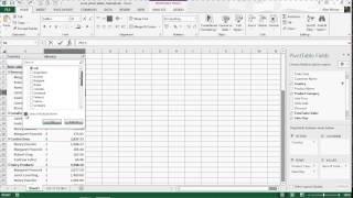 Introduction to Pivot Tables - Excel Pivot Tables Tutorial