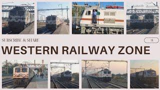 Western Railways Zone Running trains 22543 / 09162 / 12480 / 16528 / 19015 / 22915 / 22451 / 20916