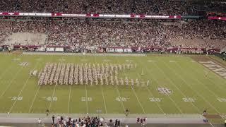 Fightin' Texas Aggie Band Halftime Drill - Texas A&M University vs Notre Dame