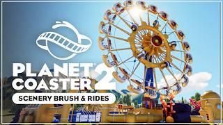 Rides, Scenery Brush & More | Planet Coaster 2 GAMEPLAY