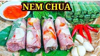 NEM CHUA THANH HÓA - Cách làm tại nhà bất bại ăn hoặc làm quà biếu Tết Ngon & Đẹp hết ý - P3 ÂTTG.