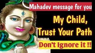 ️Mahadev message for you : Lord Shiva divine message|god message |@Mahadevworld1111