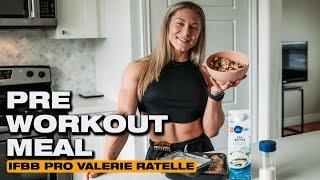 FIGURE PRO WORKOUT MEAL ft. VALERIE RATELLE 11 WEEKS OUT VANPRO